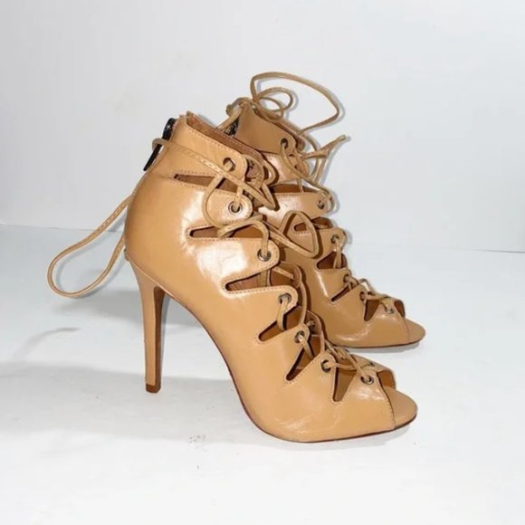 Schutz Caged Stiletto Heels Size 6 - Picture 1 of 9